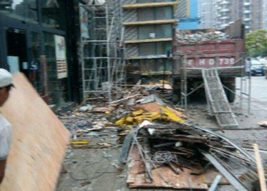 通州装修拆除店铺做工装